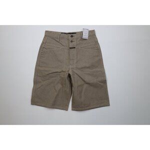 Deadstock Vtg 90s Marithe Francois Girbaud Mens 32 Baggy Denim Jean Shorts Beige